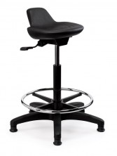Lab 200 Chair. Gas Lift, Seat Adjust, Footring